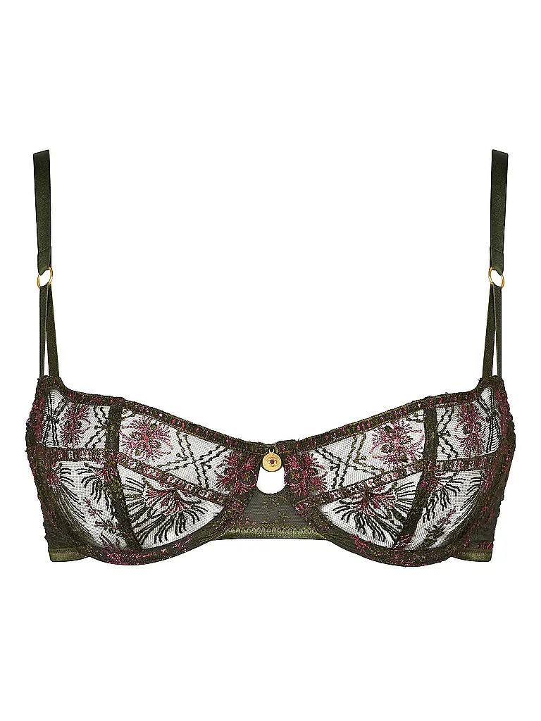 AUBADE | Reggiseno con ferretto SOUND OF HEART dark garden | Oliva