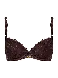 AUBADE | Reggiseno push-up CRAZY IN LOVE marrone satinato | Marrone