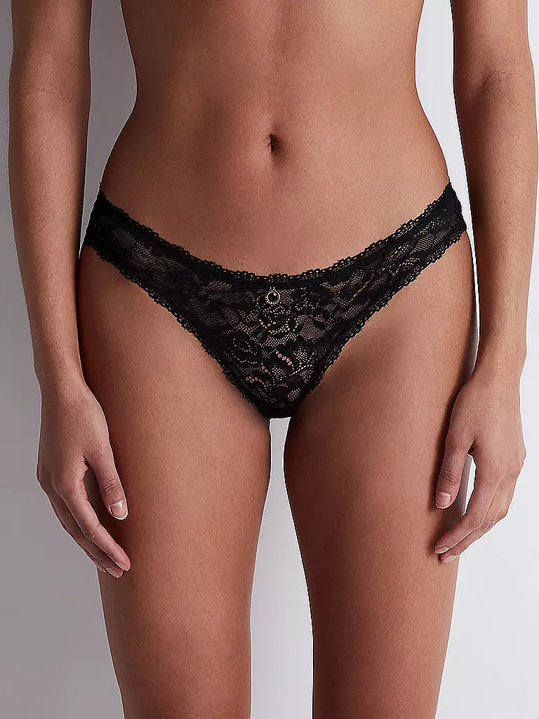 AUBADE | Slip ROSESSENCE nero | 
