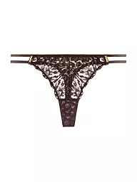 AUBADE | String CRAZY IN LOVE marrone satinato | Marrone
