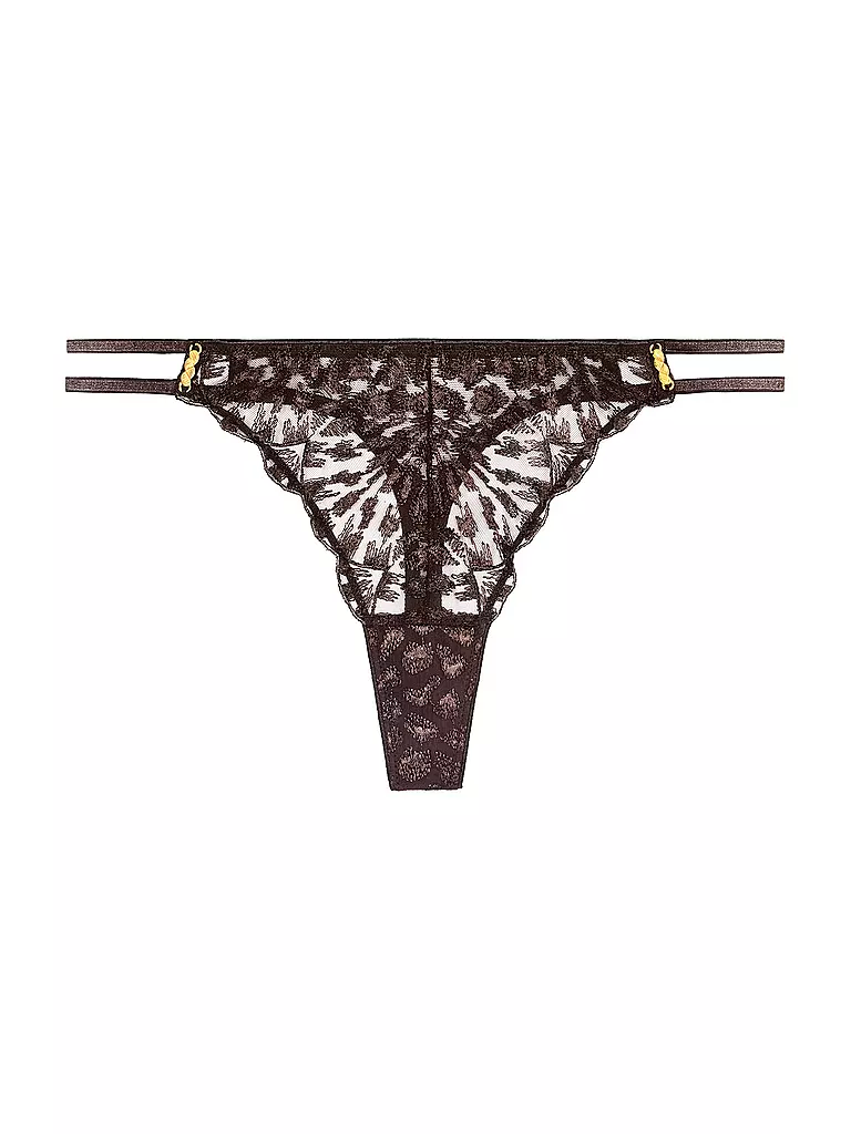 AUBADE | String CRAZY IN LOVE marrone satinato | Marrone