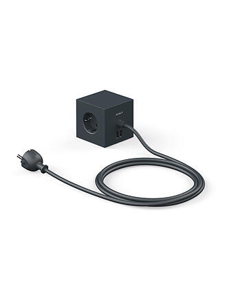 AVOLT | Multipresa Square 1 F 1.8MT Stockholm Black