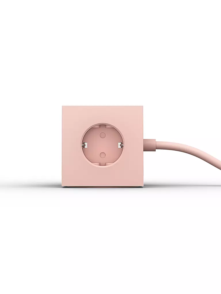 AVOLT | Multipresa Square 1 F 1.8MT Rosa Antico | Rosa