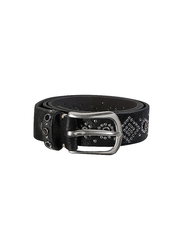 Cintura in pelle MEA nero 75