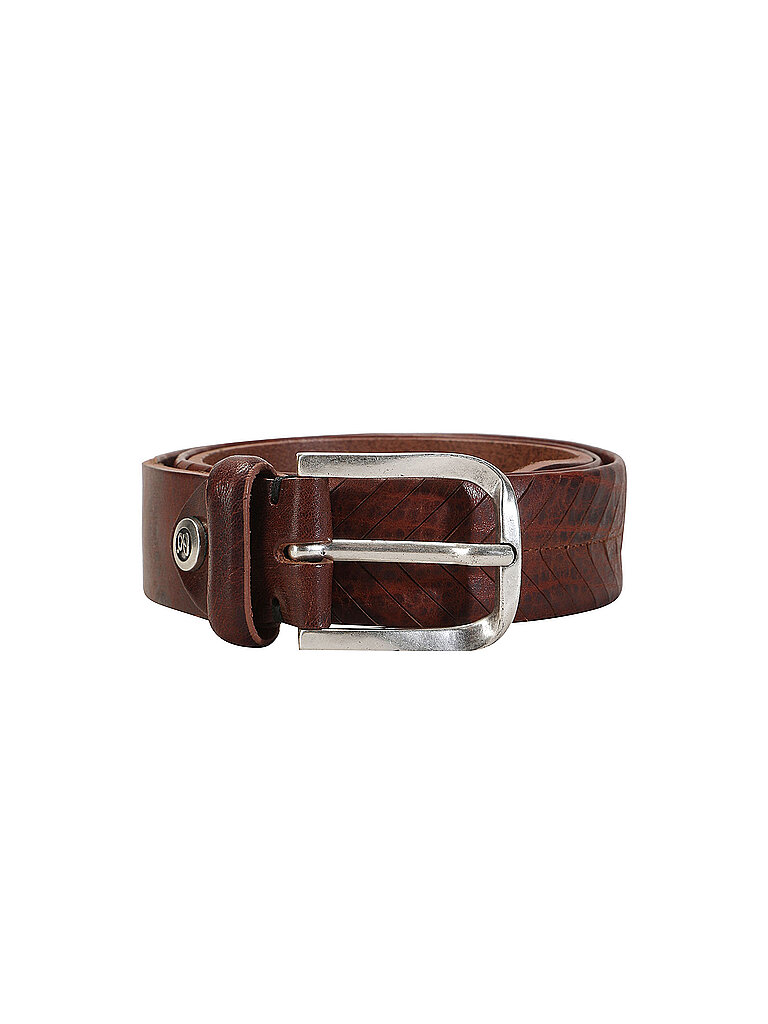 Cintura in pelle marrone 95