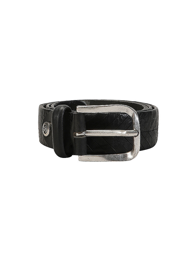 B.Belt Cintura in pelle nero 95