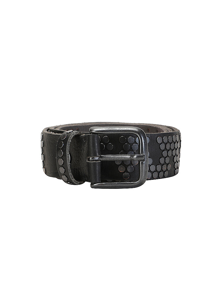 B.Belt Cintura in pelle nero 85