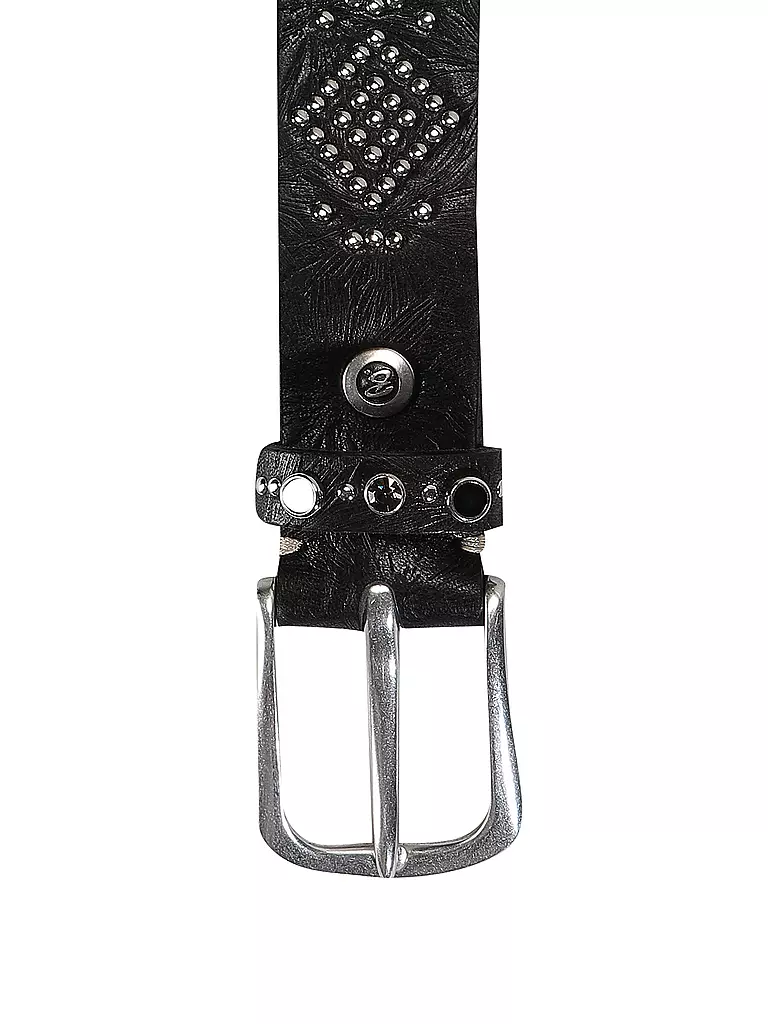 B.BELT | Cintura in pelle MEA | Nero