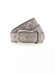 B.BELT | Cintura in pelle SABIA | Argento