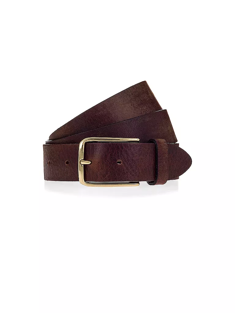 B.BELT | Cintura in pelle | Marrone