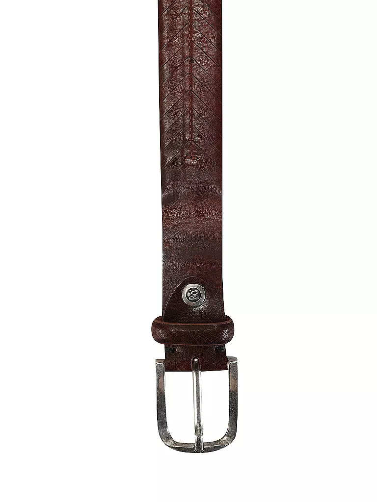 B.BELT | Cintura in pelle | Marrone