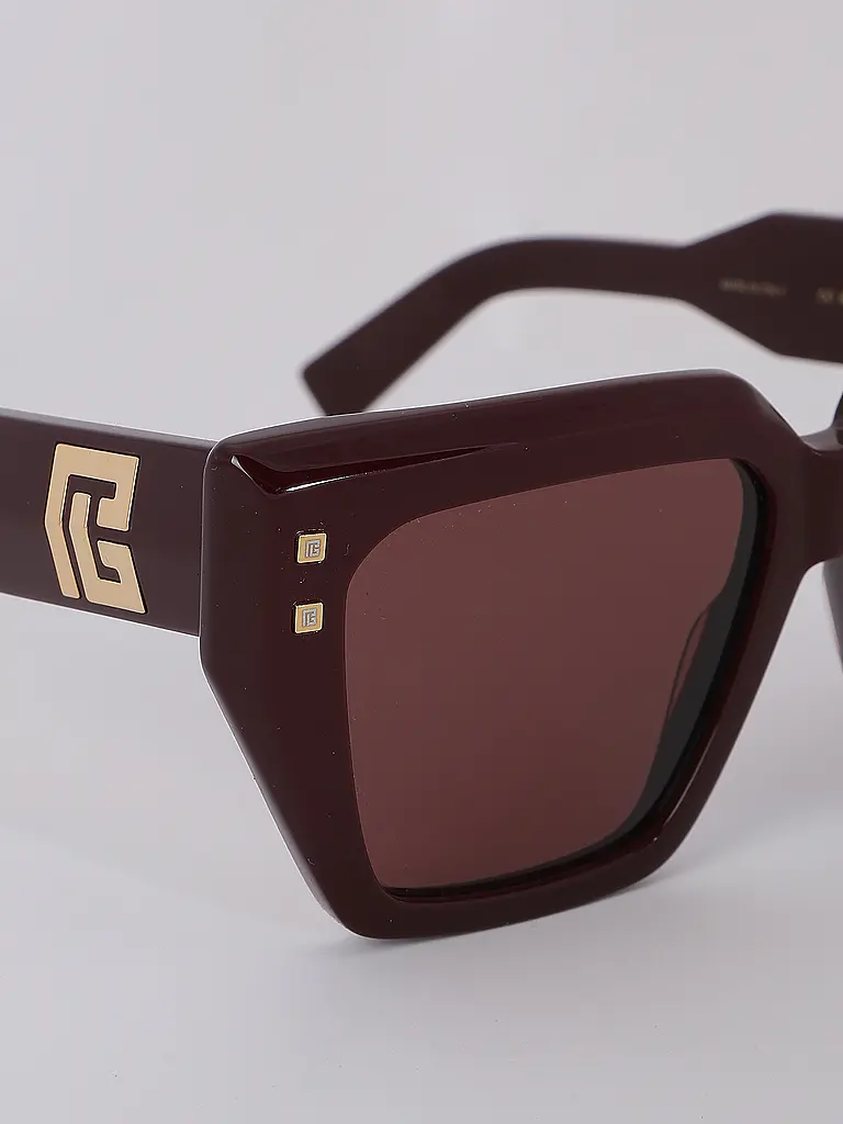 BALMAIN | Occhiali da sole B-FAME | Rosso scuro