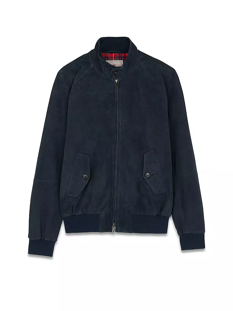 BARACUTA | Lederjacke G9 SUEDE | Blu