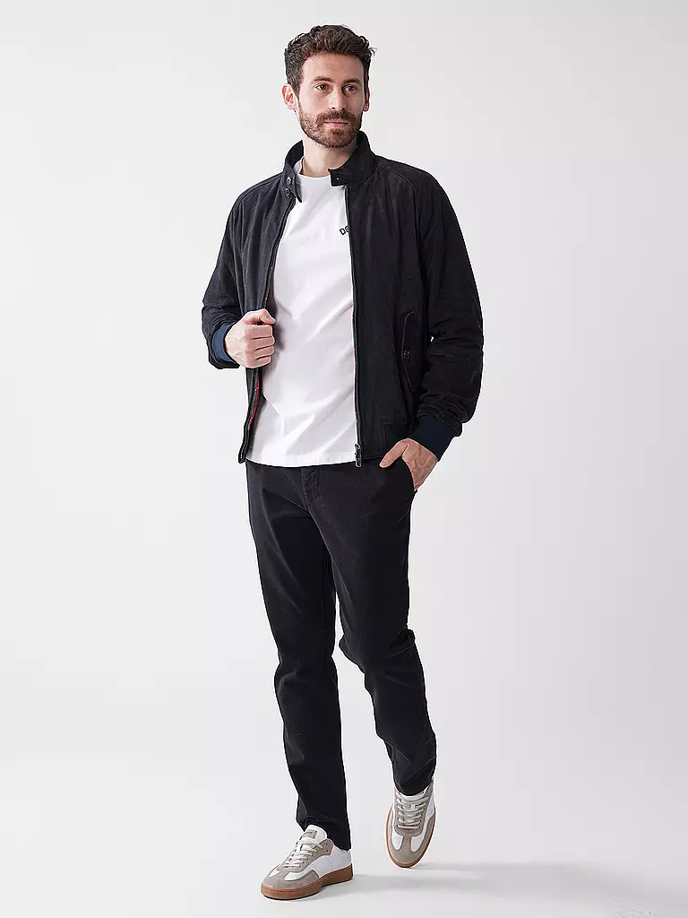 BARACUTA | Lederjacke G9 SUEDE | Blu