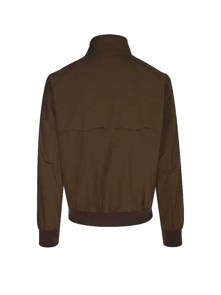 BARACUTA | Nome prodotto: Blouson G9 CLOTH
Marca: BARACUTA
Colore: marrone
Categorie: Moda, Uomo

Lunghezza manica: Manica lunga
Materiale: Poliestere / Poliammide, Cotone
Tipo di colletto: Collo alla coreana
Motivo: Tinta unita | Marrone