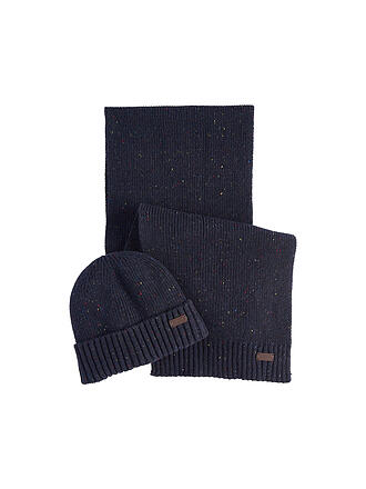BARBOUR | Set regalo 2 pezzi sciarpa e cappello CARLTON