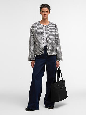 BARBOUR | Giacca trapuntata leggera CASHEL GINGHAM COLLARLESS