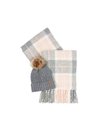BARBOUR | Set regalo berretto e sciarpa SALTBURN