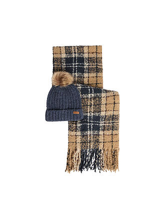 BARBOUR | Set regalo berretto e sciarpa SALTBURN