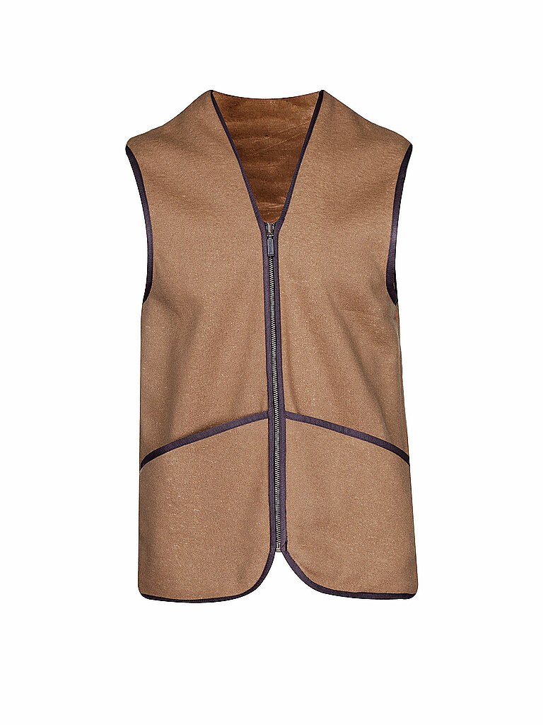 Giacca interna PILE marrone 46