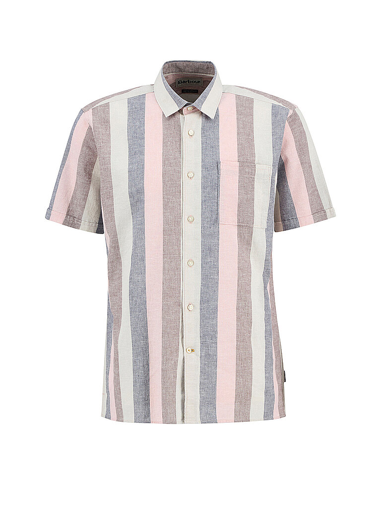 Camicia di lino PORTWELL rosa S