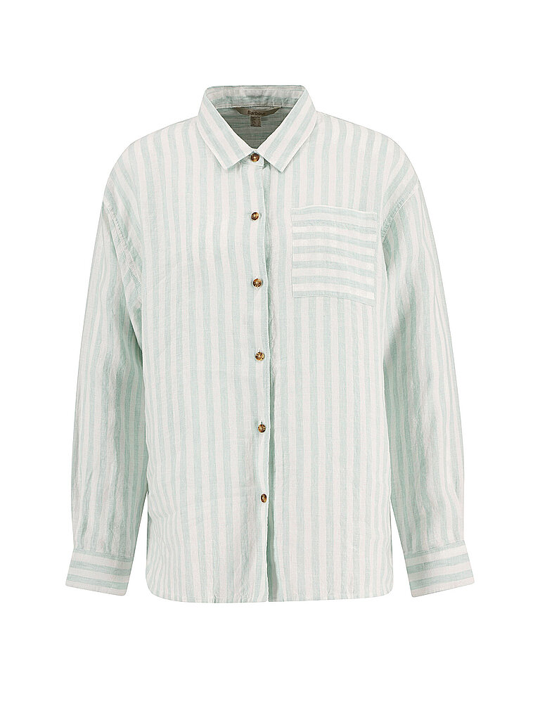 Blusa di lino ANNIE azzurro 36