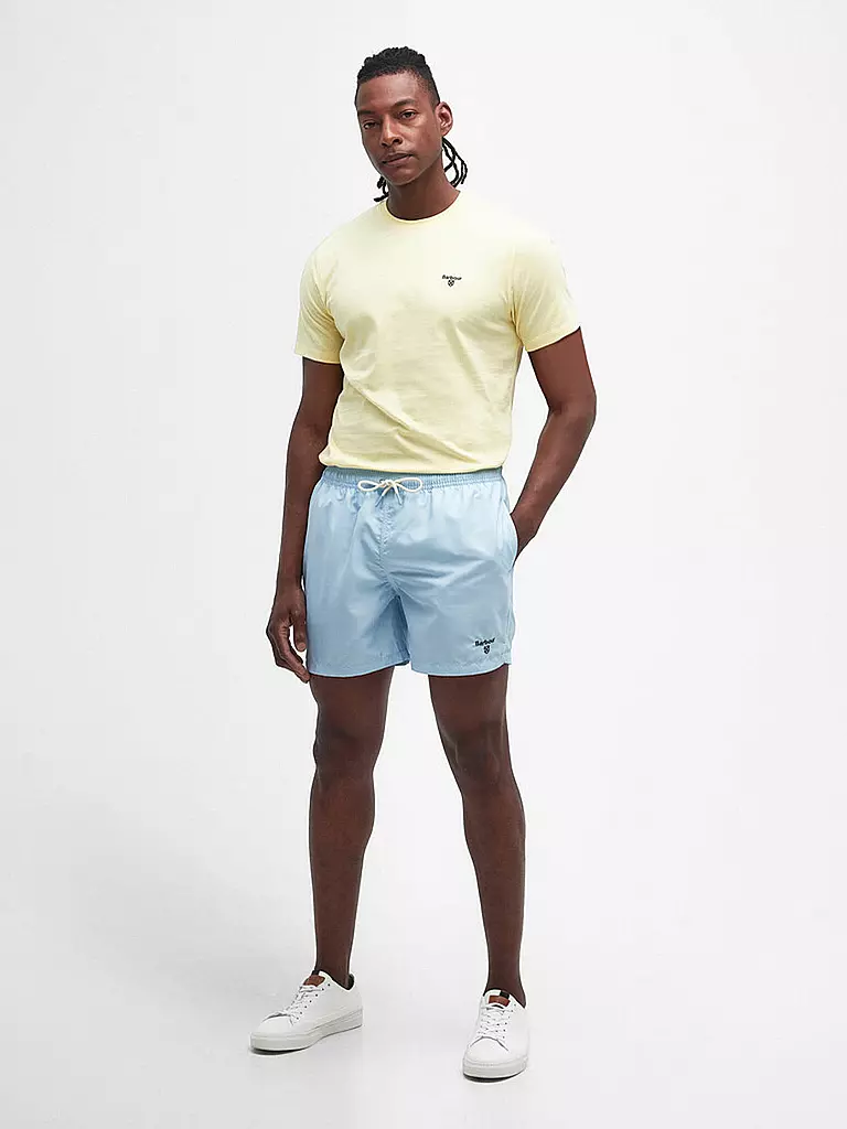 BARBOUR | Badeshorts STAPLE | Blu chiaro