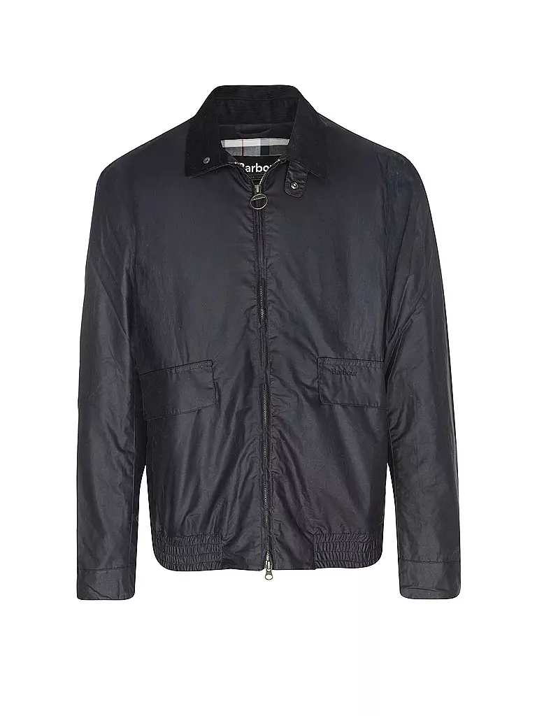 BARBOUR | Blouson NEWBURY WAX | Blu scuro