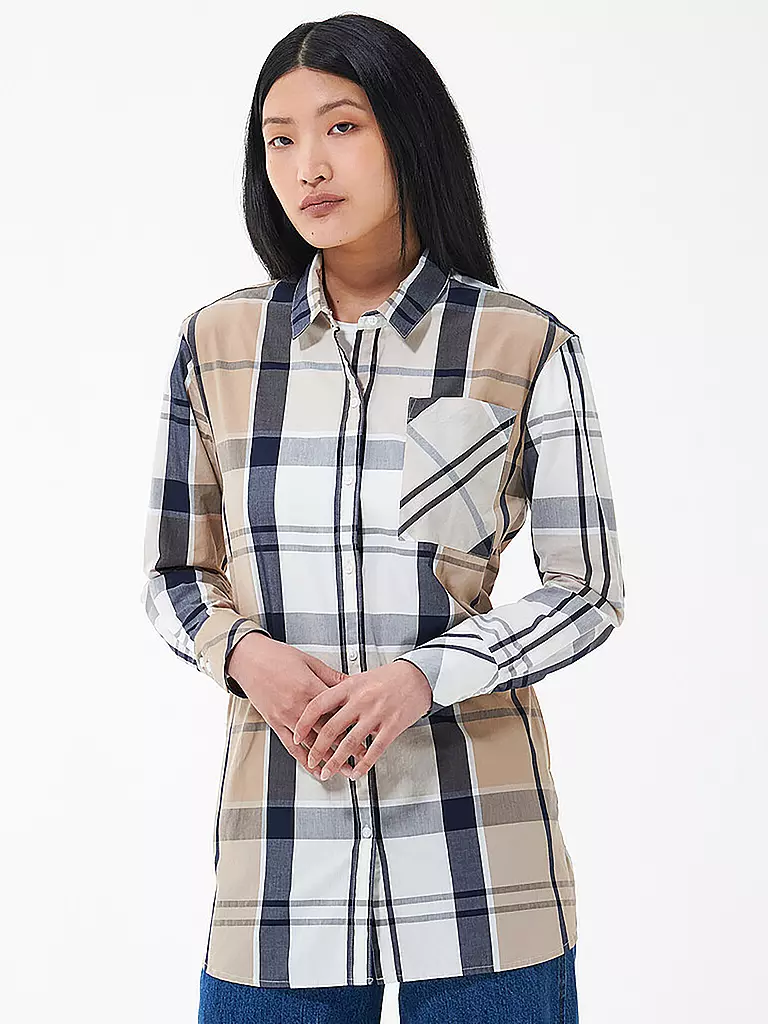BARBOUR | Blusa PERTSHIRE | Beige