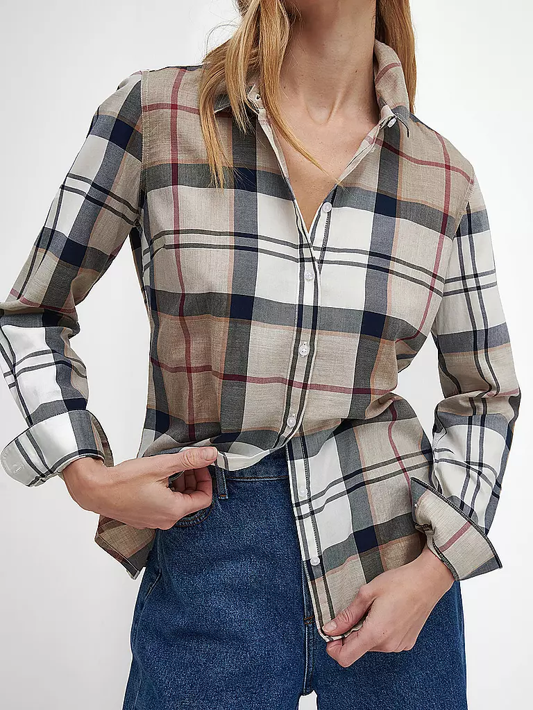 BARBOUR | Bluse BREDON | Marrone