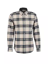 BARBOUR | Camicia di flanella slim fit | Beige