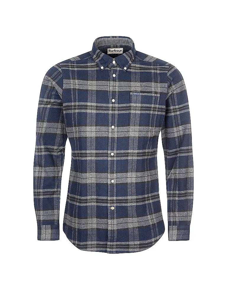 BARBOUR | Camicia di flanella slim fit | Blu