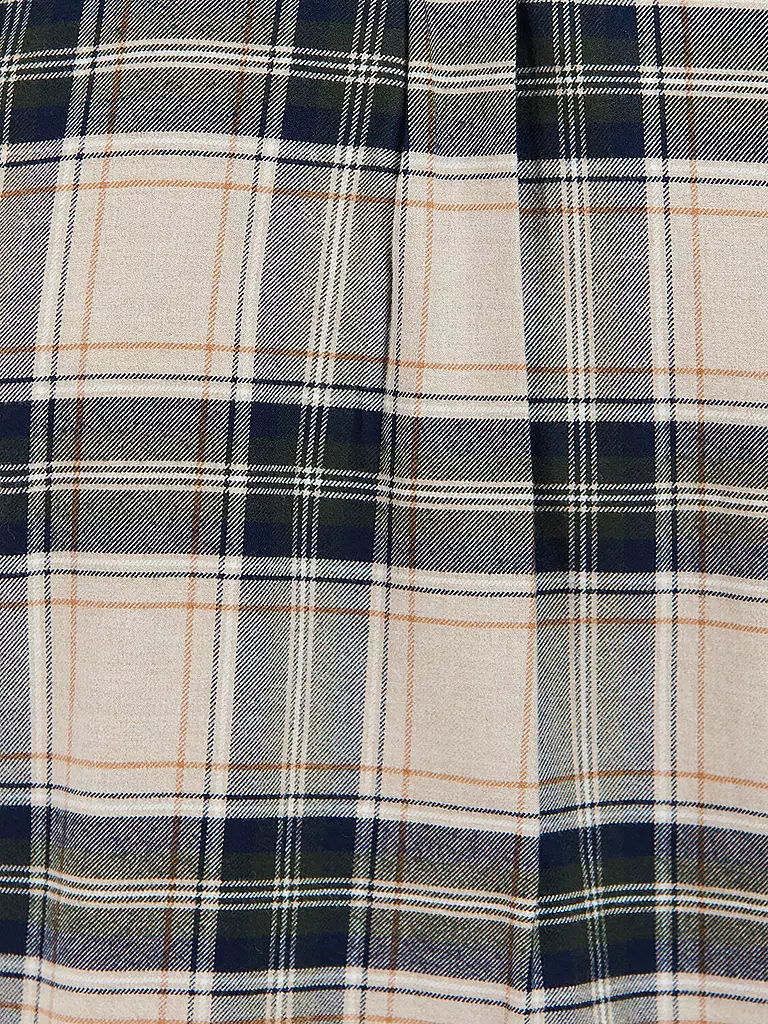 BARBOUR | Camicia di flanella slim fit | Beige