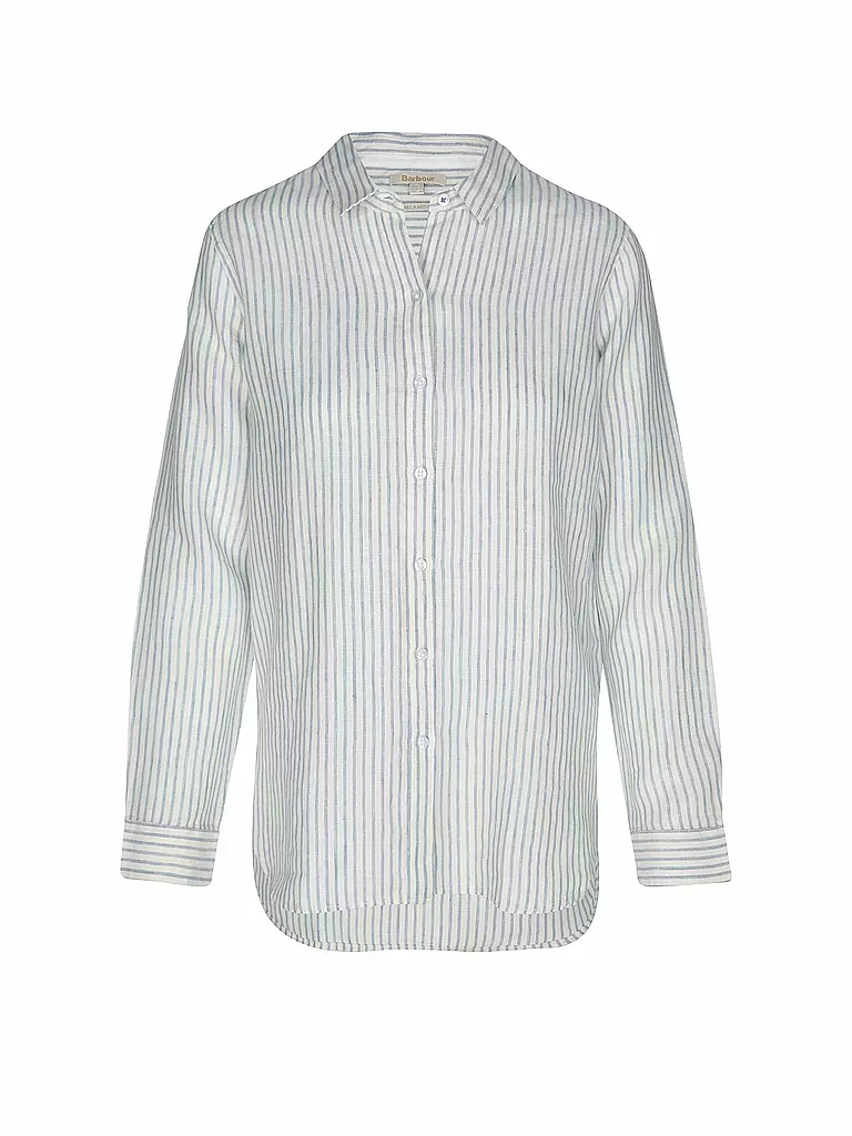 BARBOUR | Camicia di lino MARINE | Blu chiaro