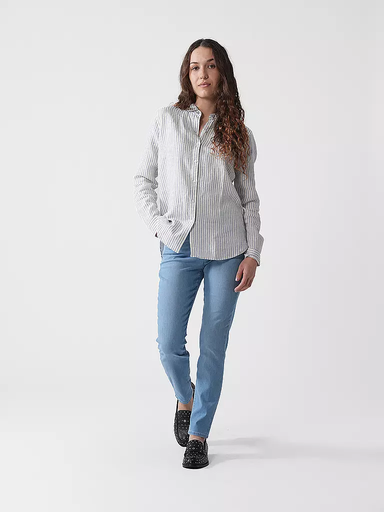 BARBOUR | Camicia di lino MARINE | Blu chiaro