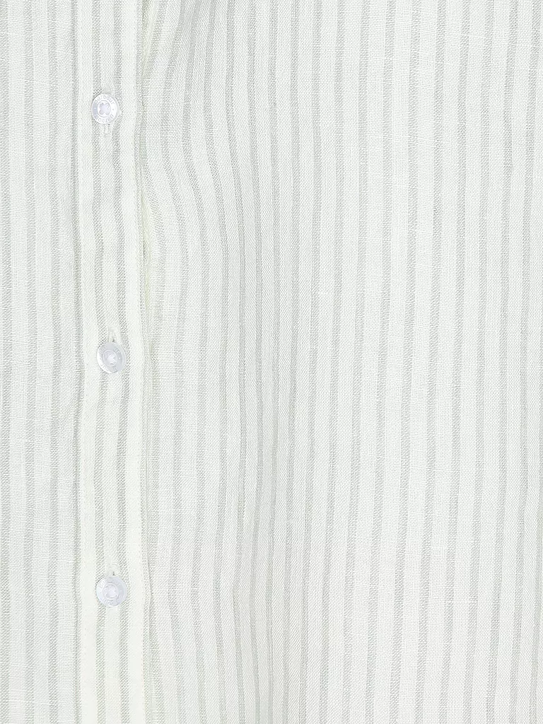 BARBOUR | Camicia di lino MARINE | Crema