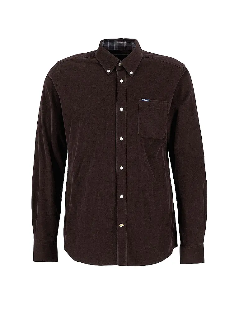 BARBOUR | Camicia in velluto a coste RAMSEY | Marrone