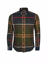 BARBOUR | Camicia slim fit DUNOON | Oliva