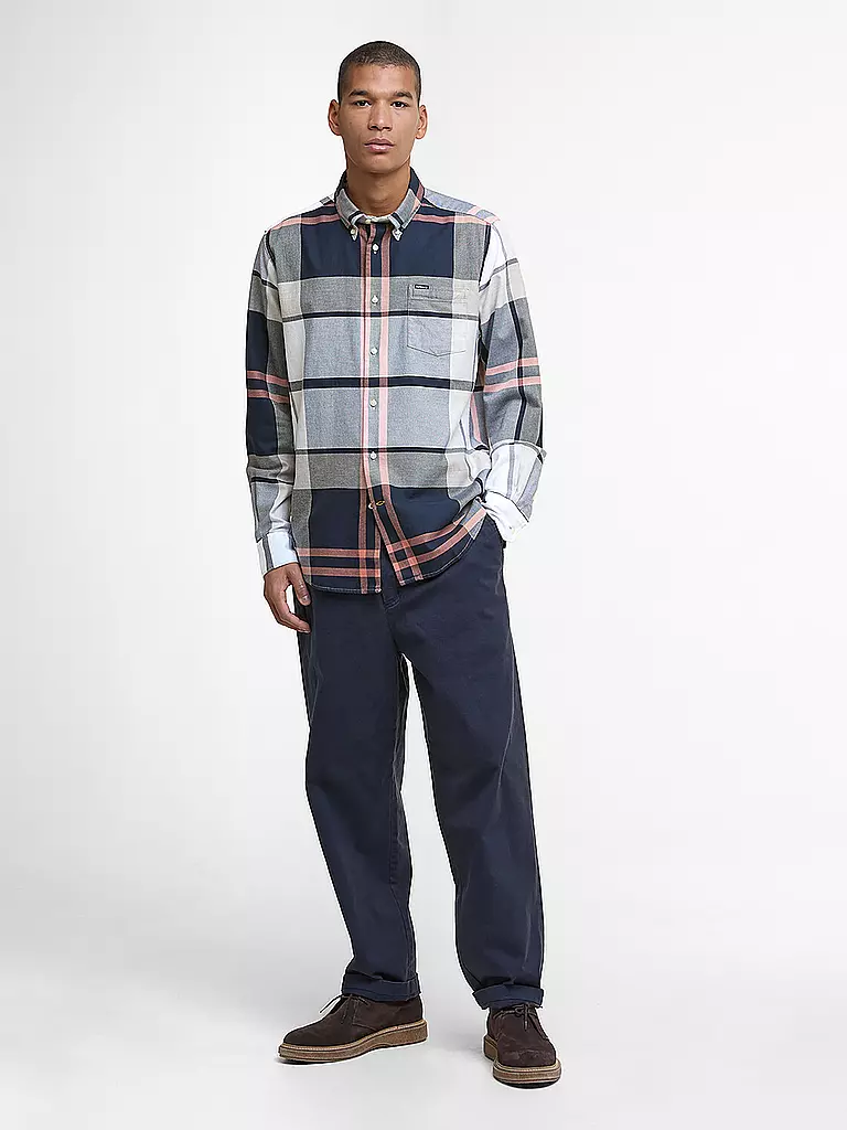 BARBOUR | Camicia Slim Fit DUNOON | Blu