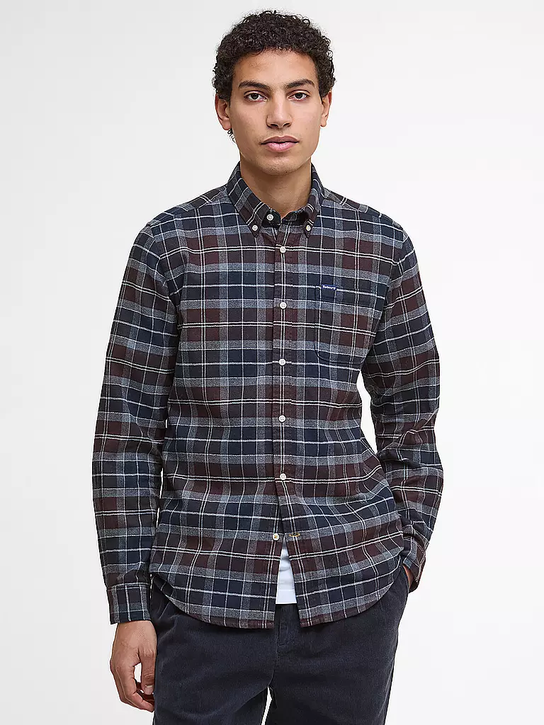 BARBOUR | Camicia slim fit | Marrone