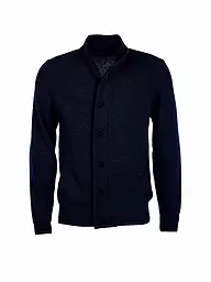 BARBOUR | Cardigan ESSENTIAL | Blu scuro