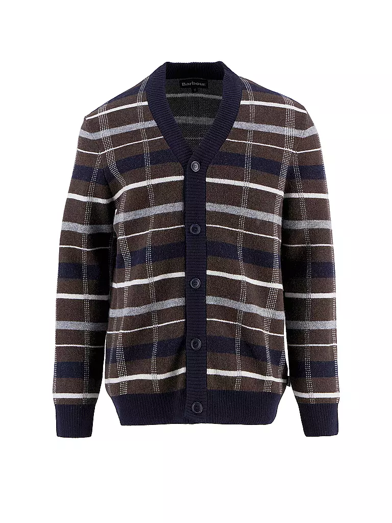 BARBOUR | Cardigan KANE | Marrone