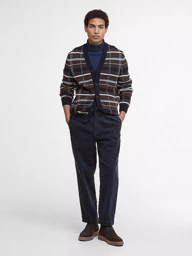 BARBOUR | Cardigan KANE | Marrone