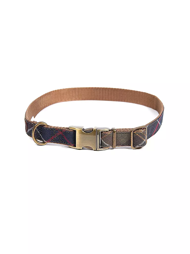 BARBOUR | Collare per cani Tartan | Oliva