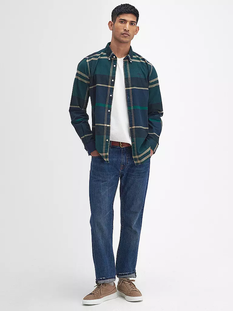 BARBOUR | Flanellhemd  | Blu scuro