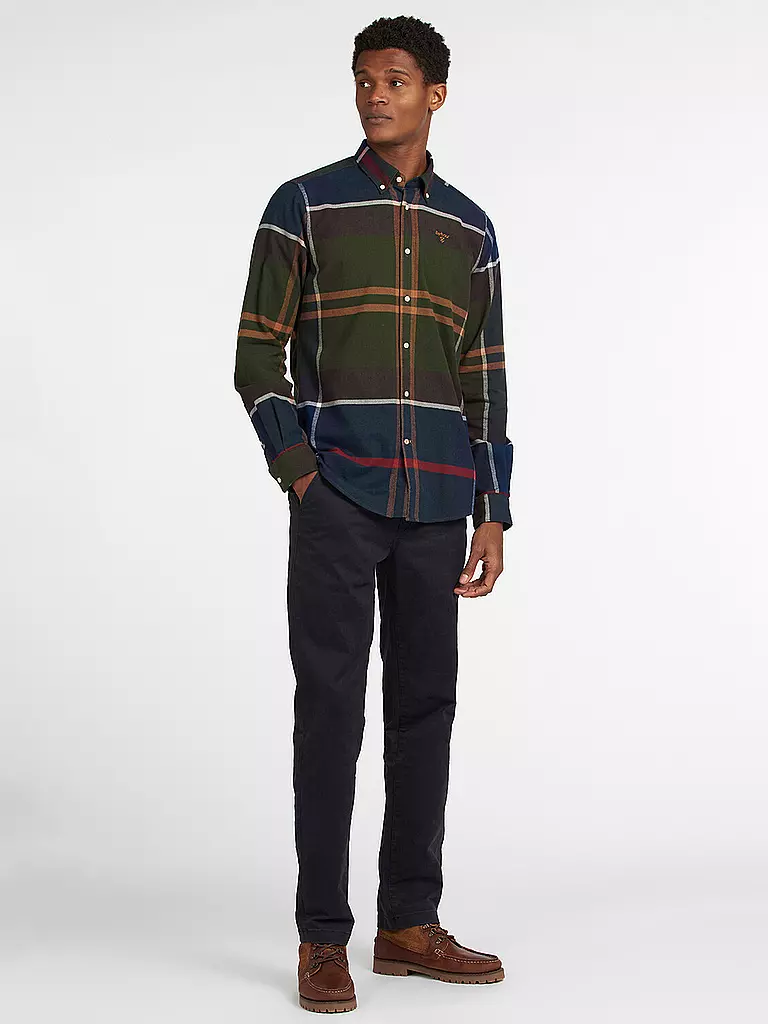 BARBOUR | Flanellhemd  | Oliva