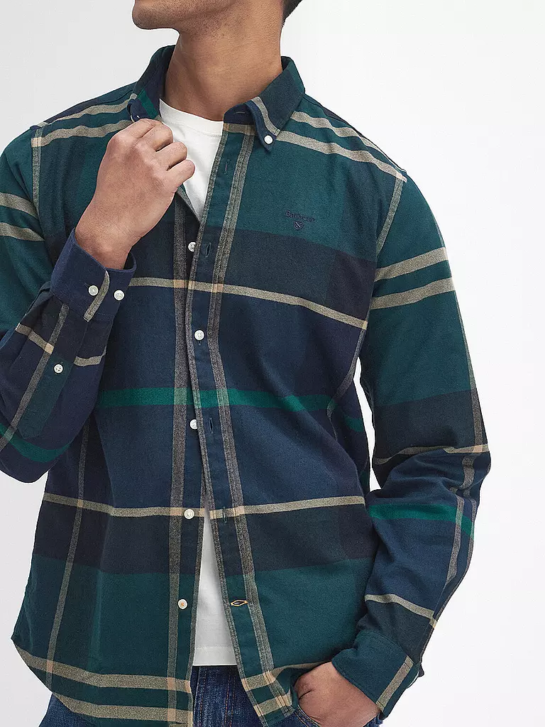 BARBOUR | Flanellhemd  | Blu scuro