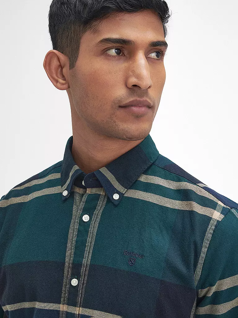 BARBOUR | Flanellhemd  | Blu scuro