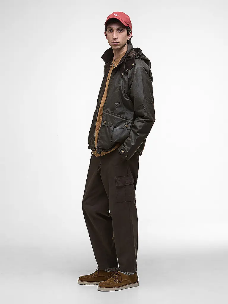 BARBOUR | Giacca BARDON WAX | Oliva