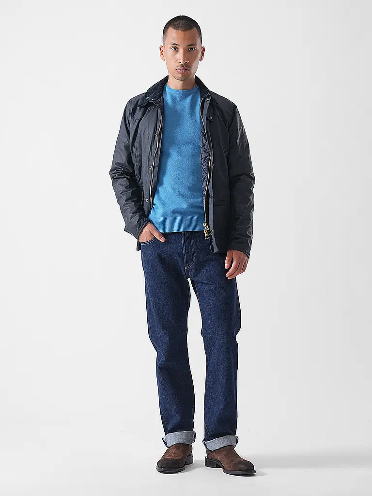 BARBOUR | Giacca REELIN WAX | Blu scuro